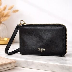 Fossil Black Leather Wallet